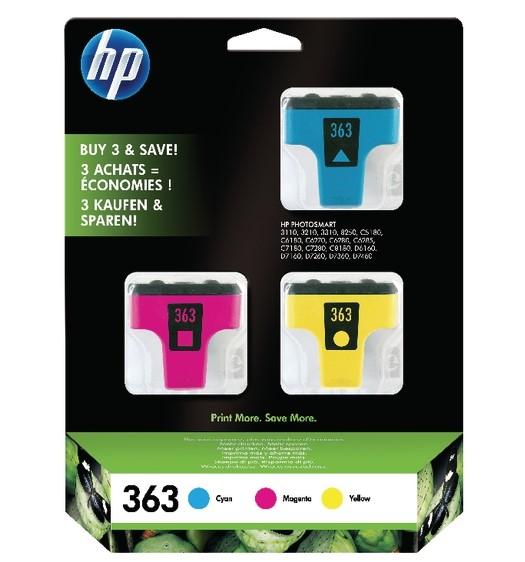 Hp CB333EE (363) Renkli Orjinal Multi Paket Kartuş 