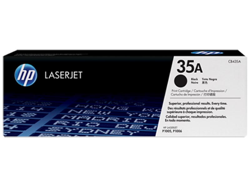 Hp CB435A (35A) Kutusu Hasarlı Siyah Orjinal Toner