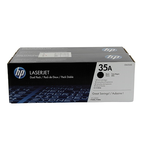 Hp CB435AD (35A) Kutusu Hasarlı Siyah Orjinal Multi Paket Toner