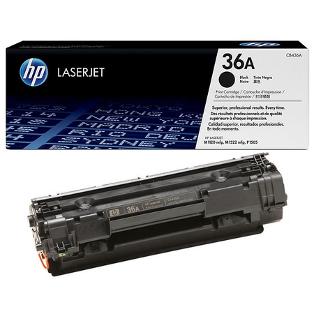 Hp CB436A (36A) Kutusu Hasarlı Siyah Orjinal Toner