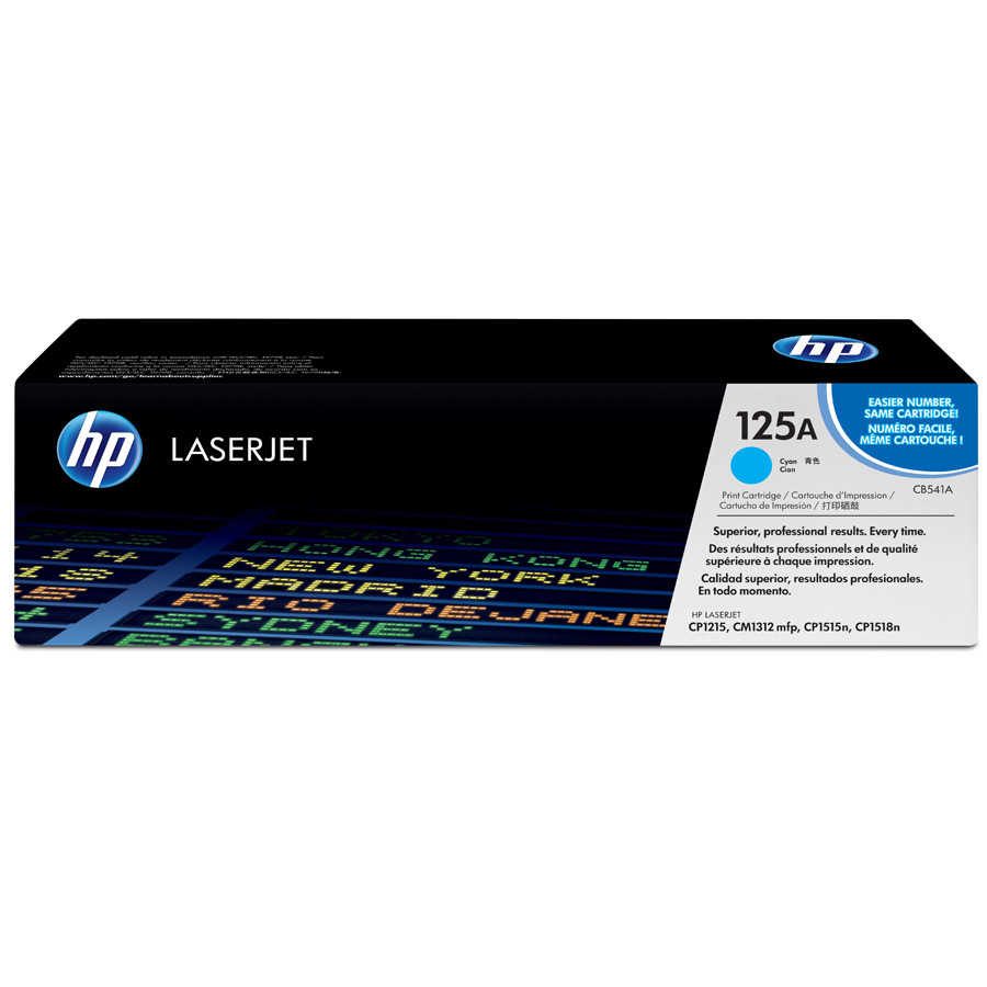 Hp CB541A (125A) Kutusu Hasarlı Mavi Orjinal Toner