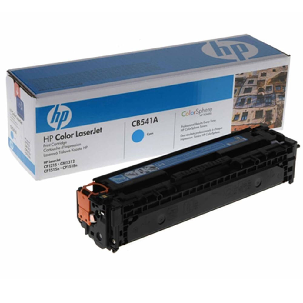 Hp CB541A (125A) Mavi Orjinal Toner