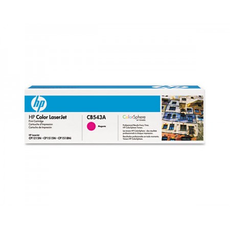 Hp CB543A (125A) Kırmızı Orjinal Toner Hp CB543A (125A) Kırmızı Orjinal Toner