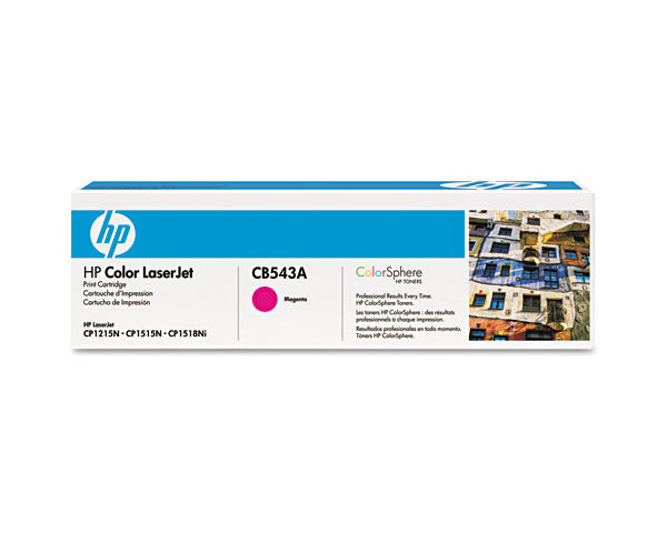 Hp CB543A (125A) Kırmızı Orjinal Toner
