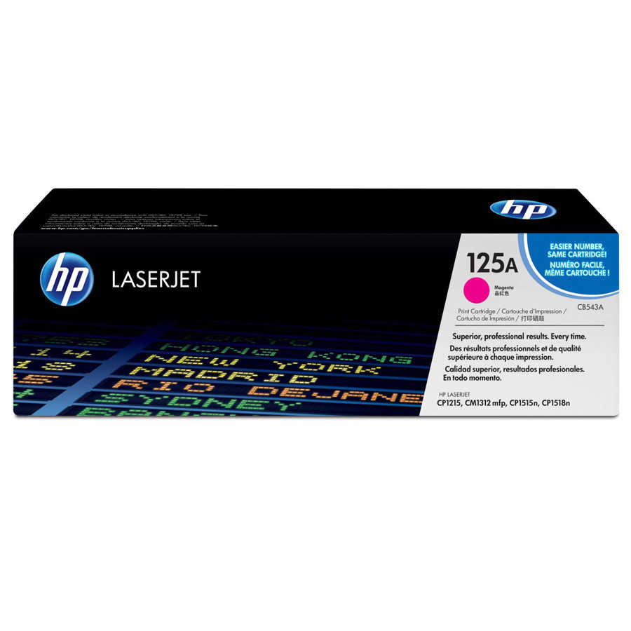 Hp CB543A (125A) Kutusuz Kırmızı Orjinal Toner