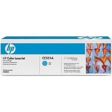 Hp CC531A (304A) Mavi Orjinal Toner 