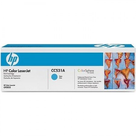Hp CC531A (304A) Mavi Orjinal Toner Hp CC531A (304A) Mavi Orjinal Toner