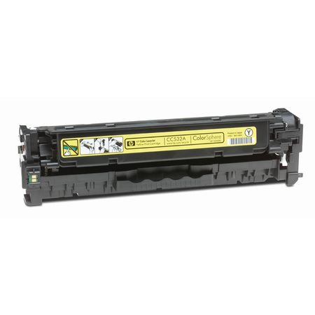 Hp CC532AC (304A) Kutusuz Sarı Orjinal Toner