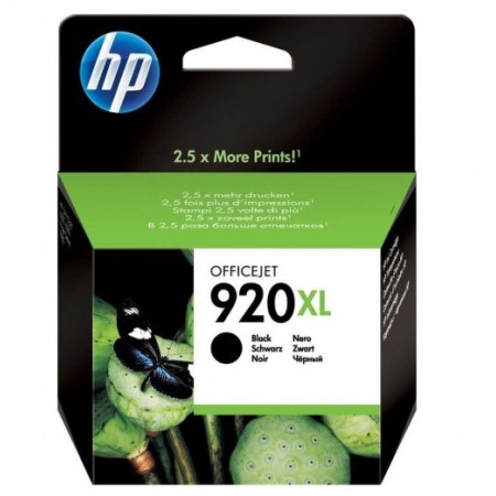 Hp CD975AE (920XL) Siyah Orjinal Kartuş Hp CD975AE (920XL) Siyah Orjinal Kartuş