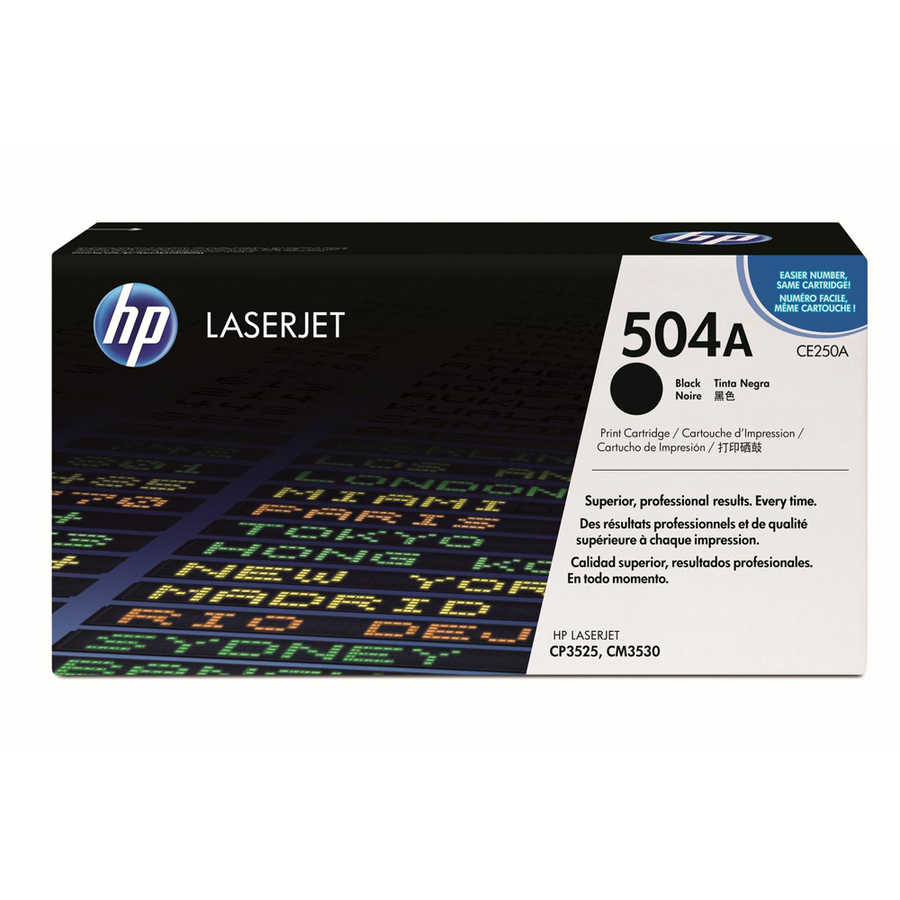 Hp CE250A (504A) Siyah Orjinal Toner