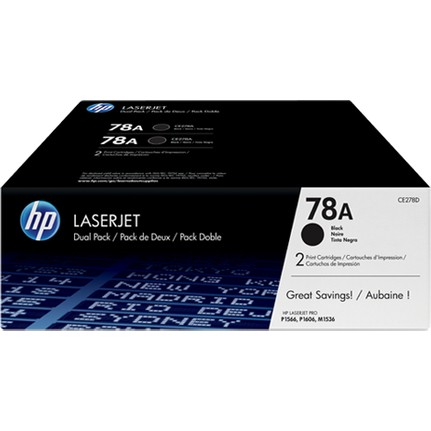 Hp CE278AD (78A) Kutusu Hasarlı Siyah Orjinal Multi Paket Toner