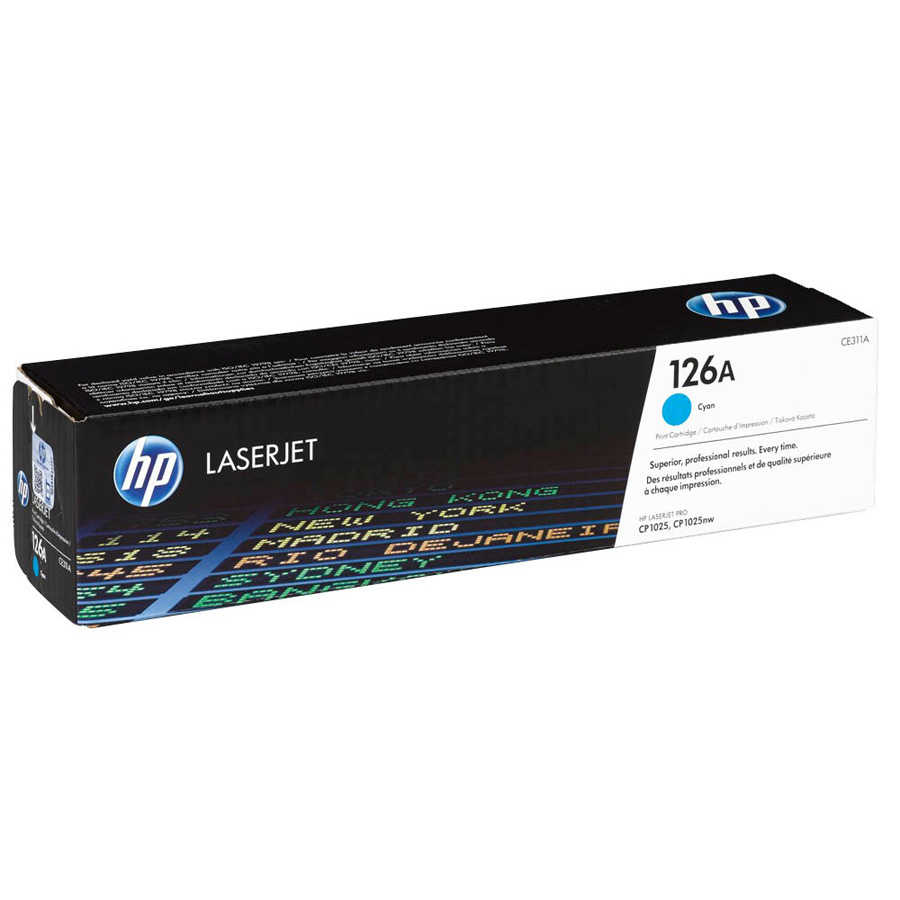 Hp CE311A (126A) Mavi Orjinal Toner