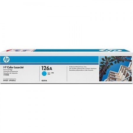 Hp CE311A (126A) Mavi Orjinal Toner