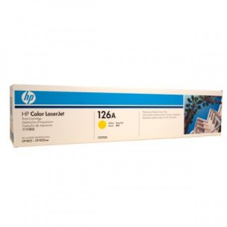 Hp CE312A (126A) Eski Kutu Sarı Orjinal Toner Hp CE312A (126A) Eski Kutu Sarı Orjinal Toner