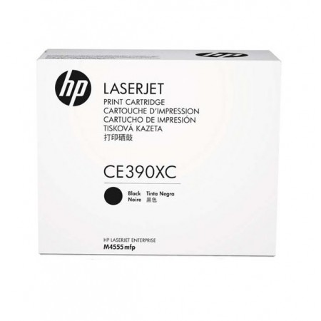 Hp CE390XC (90X) Siyah Orjinal Toner Hp CE390XC (90X) Siyah Orjinal Toner