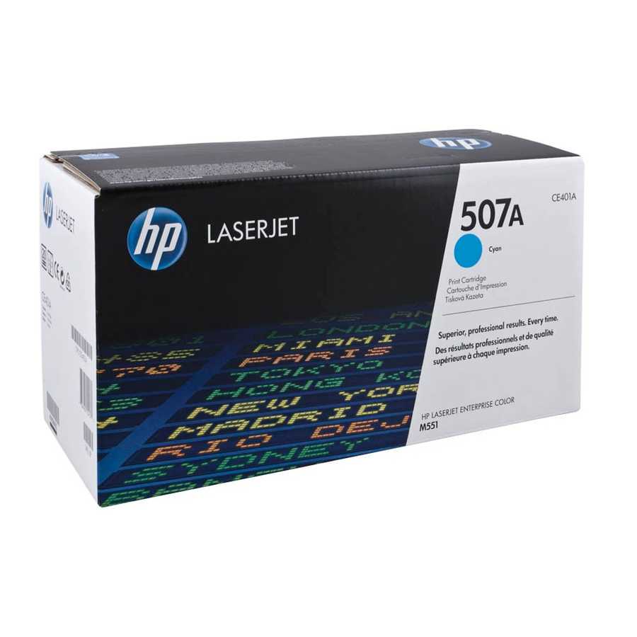 Hp CE401A (507A) Mavi Orjinal Toner