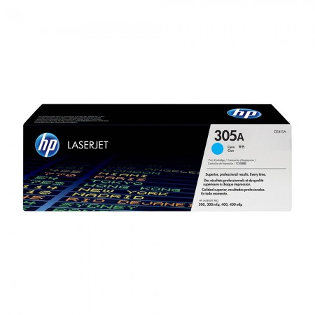 Hp CE411A (305A) Mavi Orjinal Toner Hp CE411A (305A) Mavi Orjinal Toner