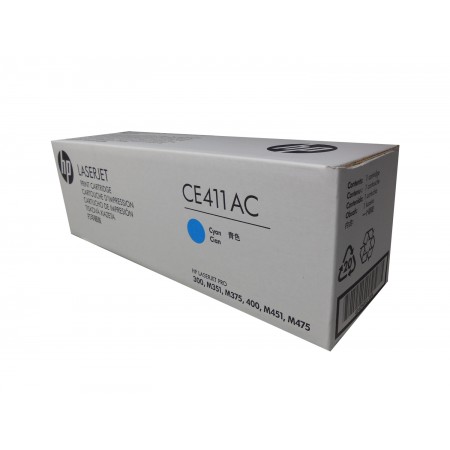 Hp CE411AC (305A) Kutusu Hasarlı Mavi Orjinal Toner Hp CE411AC (305A) Kutusu Hasarlı Mavi Orjinal Toner