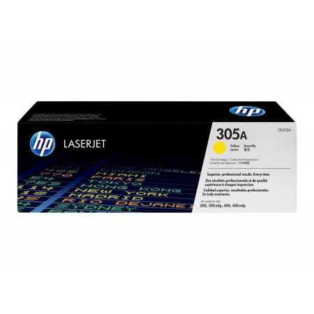 Hp CE412A (305A) Sarı Orjinal Toner Hp CE412A (305A) Sarı Orjinal Toner