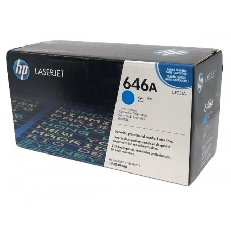 Hp CF031A (646A) Mavi Orjinal Toner Hp CF031A (646A) Mavi Orjinal Toner
