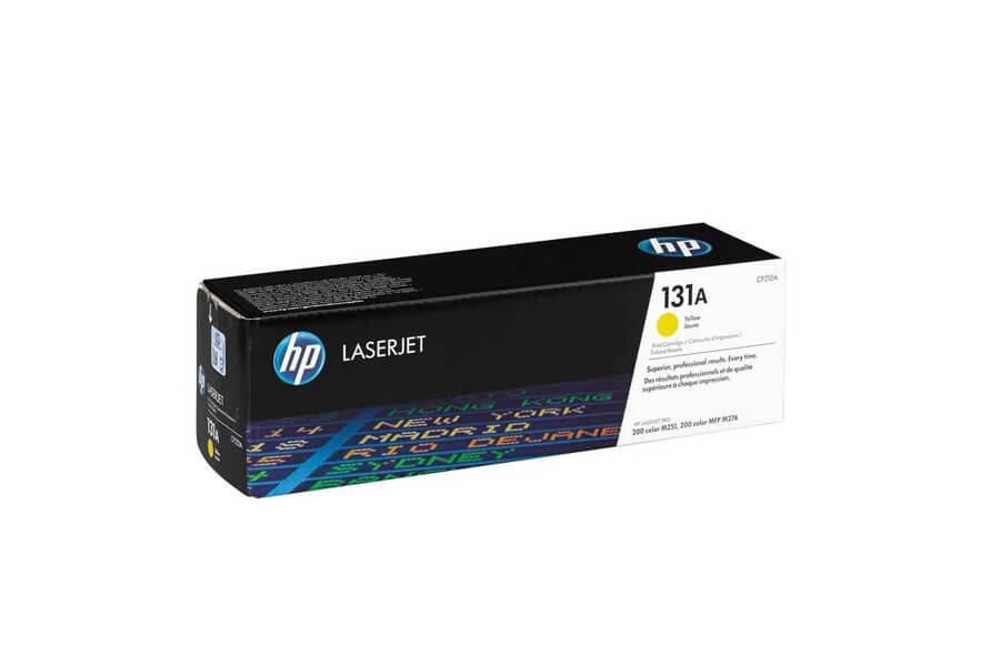Hp CF212A (131A)  Kutusu Hasarlı Sarı Orjinal Toner