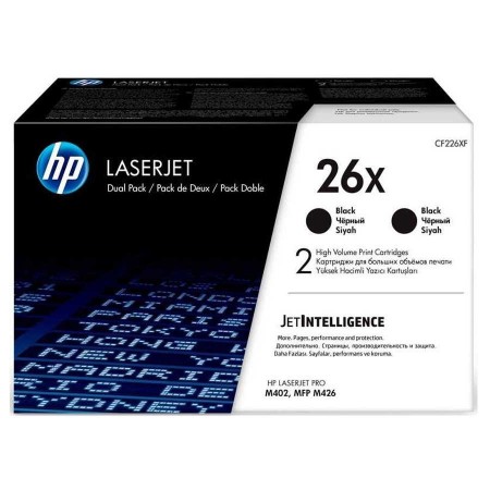 Hp CF226XF (26X) Siyah Orijinal Yüksek Kapasite Toner Hp CF226XF (26X) Siyah Orijinal Yüksek Kapasite Toner