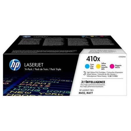 Hp CF252XM (410X) Renkli Orjinal 3'lü Paket Yüksek Kapasite Toner Hp CF252XM (410X) Renkli Orjinal 3'lü Paket Yüksek Kapasite Toner