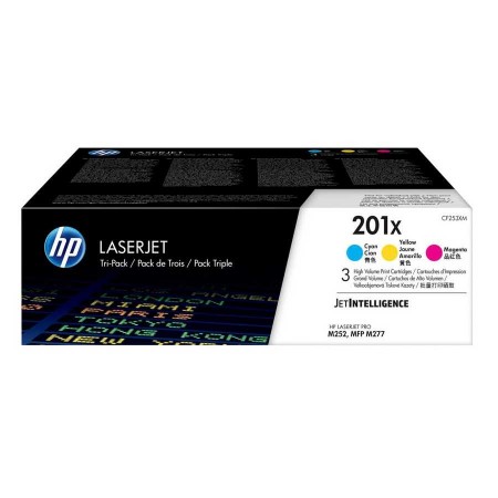 HP CF253XM (201X) 3'lü Paket Orjinal Toner HP CF253XM (201X) 3'lü Paket Orjinal Toner