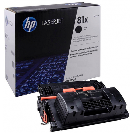 Hp CF281X (81X) Siyah Orjinal Toner Hp CF281X (81X) Siyah Orjinal Toner