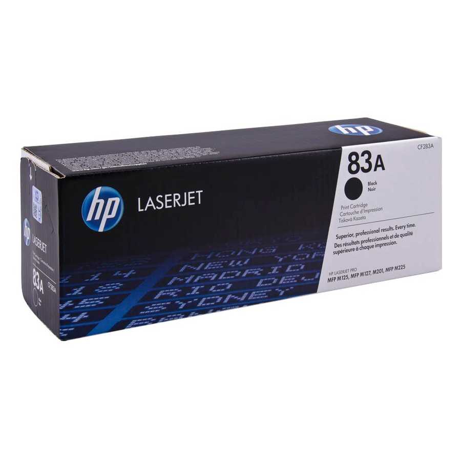 Hp CF283A (83A) Kutusuz Siyah Orjinal Toner