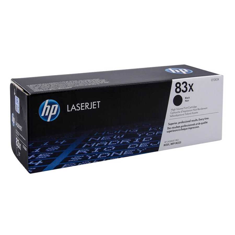 Hp CF283X (83X) Siyah Orjinal Yüksek Kapasite Toner