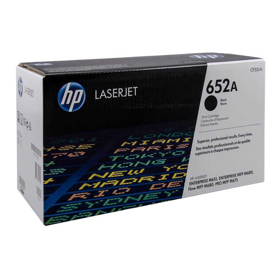 Hp CF320A (652A) Kutu Hasarlı Siyah Orjinal Toner