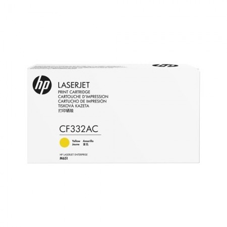 Hp CF332AC (654A) Sarı Orjinal Toner Hp CF332AC (654A) Sarı Orjinal Toner