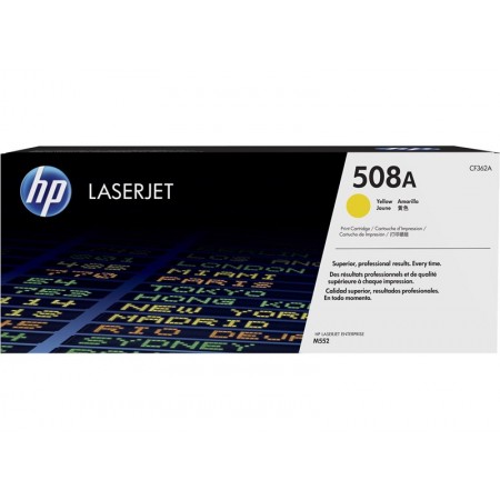 Hp CF362A (508A) Sarı Orjinal Toner Hp CF362A (508A) Sarı Orjinal Toner