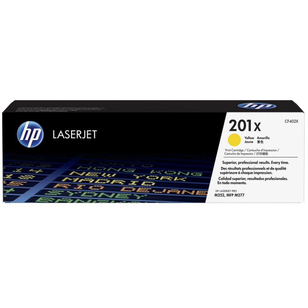Hp CF402X (201X) Kutusu Hasarlı Sarı Orjinal Toner