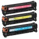 Hp CF440AM (312A) Renkli Orijinal 3'lü Paket Toner Hp CF440AM (312A) Renkli Orijinal 3'lü Paket Toner