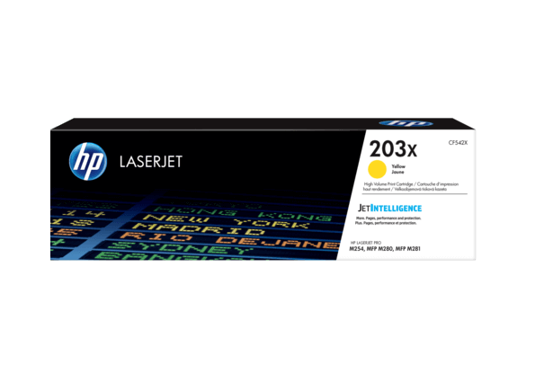 Hp CF542X (203X) Sarı Orjinal Toner