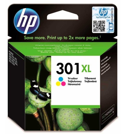 Hp CH564EE (301XL) Renkli Orjinal Kartuş 