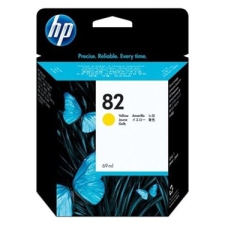 Hp CH568A (82) Sarı Orjinal Kartuş Hp CH568A (82) Sarı Orjinal Kartuş