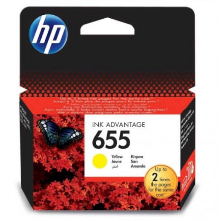 Hp CZ112AE (655) Sarı Orjinal Kartuş Hp CZ112AE (655) Sarı Orjinal Kartuş