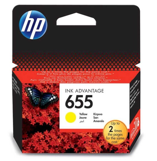 Hp CZ112AE (655) Sarı Orjinal Kartuş