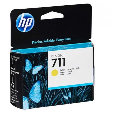 Hp CZ132A (711) Sarı Orjinal Kartuş Hp CZ132A (711) Sarı Orjinal Kartuş