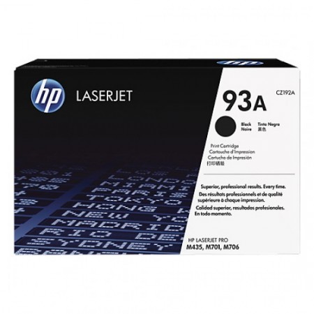 Hp CZ192A (93A) Siyah Orjinal Toner Hp CZ192A (93A) Siyah Orjinal Toner