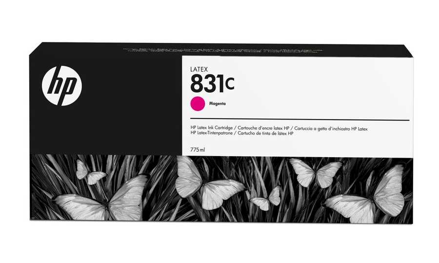 HP CZ696A (831C) Kırmızı Orjinal Lateks Kartuş - Lateks 310