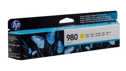 Hp D8J09A (980) Sarı Orjinal Kartuş