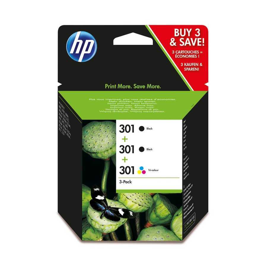 Hp E5Y87EE (301) Orjinal Multi Paket Kartuş 