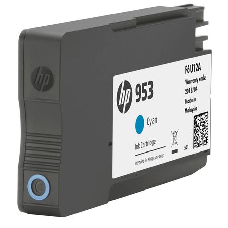 Hp F6U12AE (953) Mavi Orjinal Kartuş Hp F6U12AE (953) Mavi Orjinal Kartuş