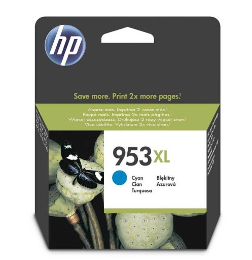 Hp F6U16AE (953XL) Mavi Orjinal Kartuş