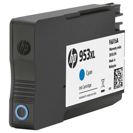 Hp F6U16AE (953XL) Mavi Orjinal Kartuş Hp F6U16AE (953XL) Mavi Orjinal Kartuş