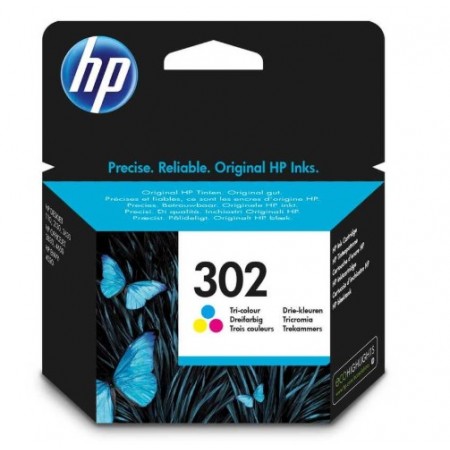 Hp F6U65AE (302) Renkli Orjinal Kartuş Hp F6U65AE (302) Renkli Orjinal Kartuş